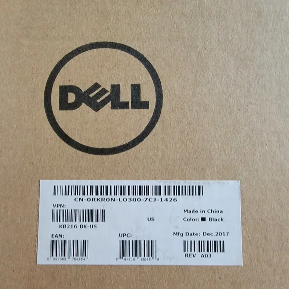 Dell KB 216 computer keyboard - Picture 2 of 4